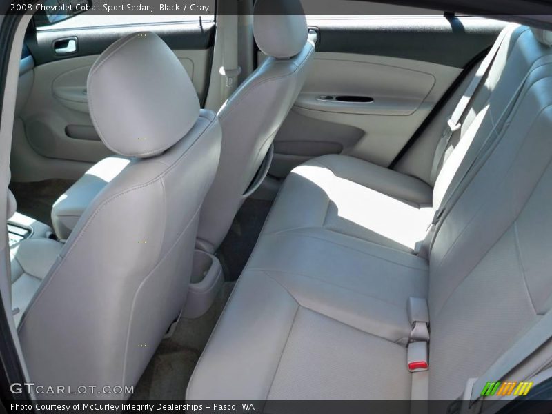 Black / Gray 2008 Chevrolet Cobalt Sport Sedan