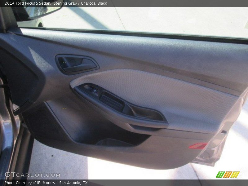 Sterling Gray / Charcoal Black 2014 Ford Focus S Sedan