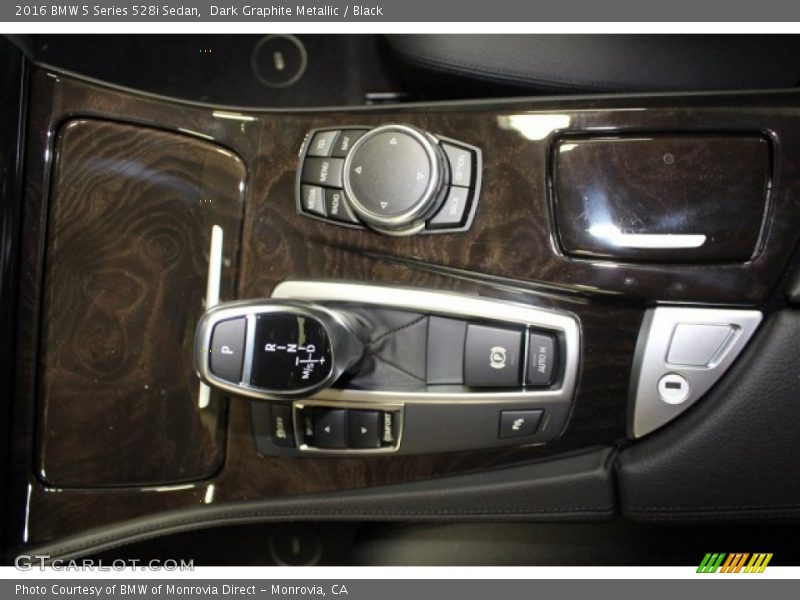 Dark Graphite Metallic / Black 2016 BMW 5 Series 528i Sedan