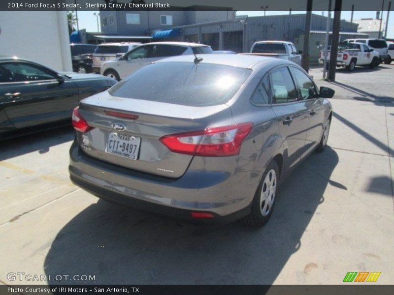 Sterling Gray / Charcoal Black 2014 Ford Focus S Sedan