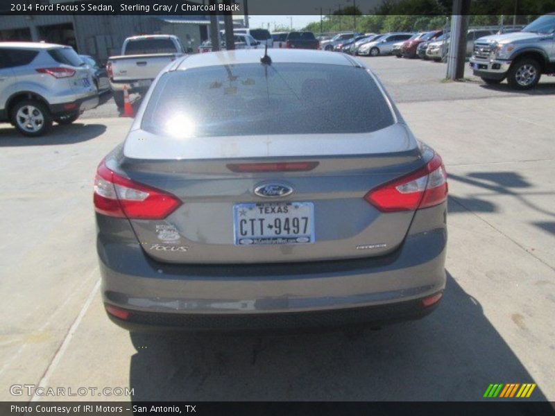 Sterling Gray / Charcoal Black 2014 Ford Focus S Sedan