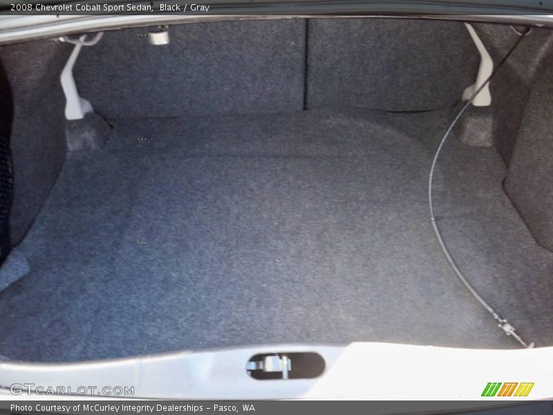 Black / Gray 2008 Chevrolet Cobalt Sport Sedan