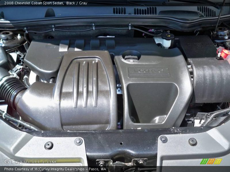 Black / Gray 2008 Chevrolet Cobalt Sport Sedan