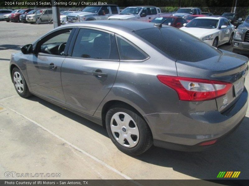 Sterling Gray / Charcoal Black 2014 Ford Focus S Sedan