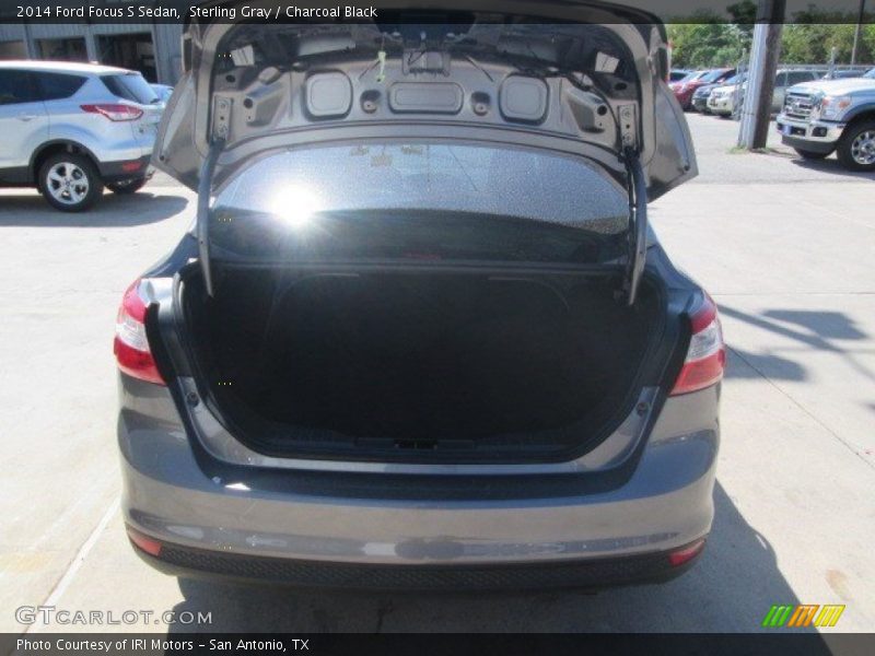 Sterling Gray / Charcoal Black 2014 Ford Focus S Sedan
