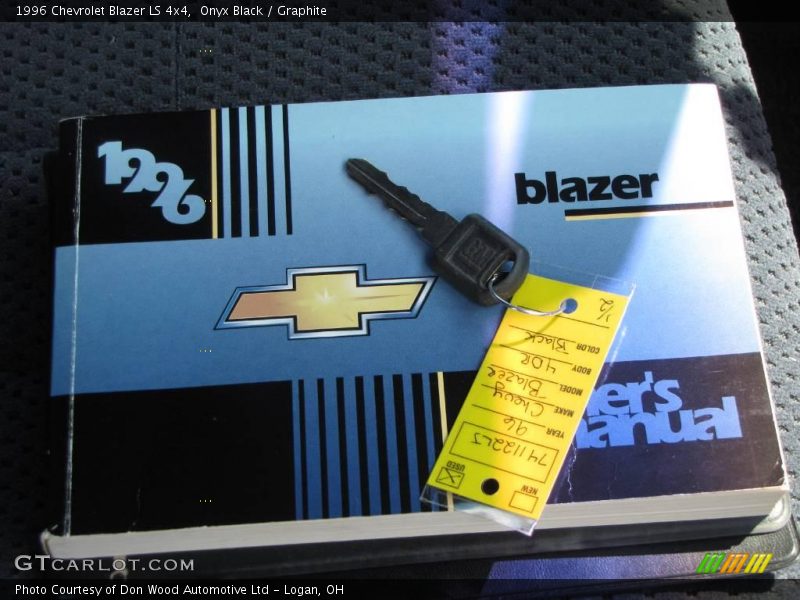Onyx Black / Graphite 1996 Chevrolet Blazer LS 4x4