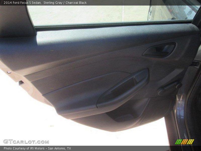Sterling Gray / Charcoal Black 2014 Ford Focus S Sedan