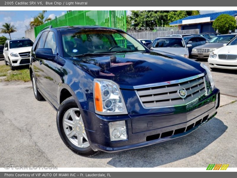 Blue Chip / Light Neutral 2005 Cadillac SRX V6