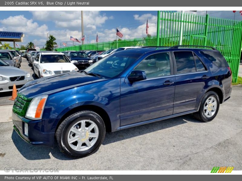 Blue Chip / Light Neutral 2005 Cadillac SRX V6