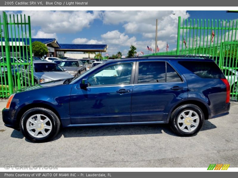 Blue Chip / Light Neutral 2005 Cadillac SRX V6