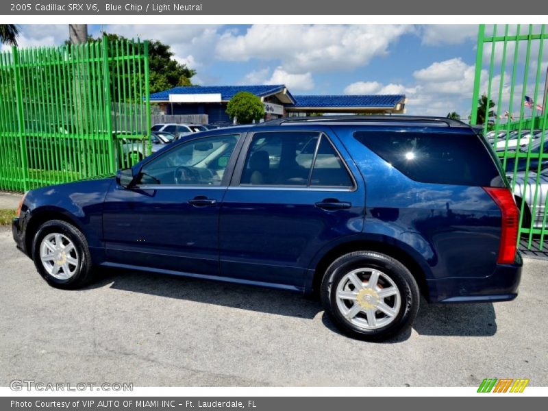 Blue Chip / Light Neutral 2005 Cadillac SRX V6