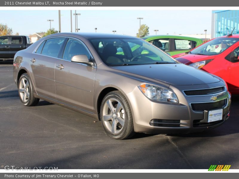 Mocha Steel Metallic / Ebony 2011 Chevrolet Malibu LT