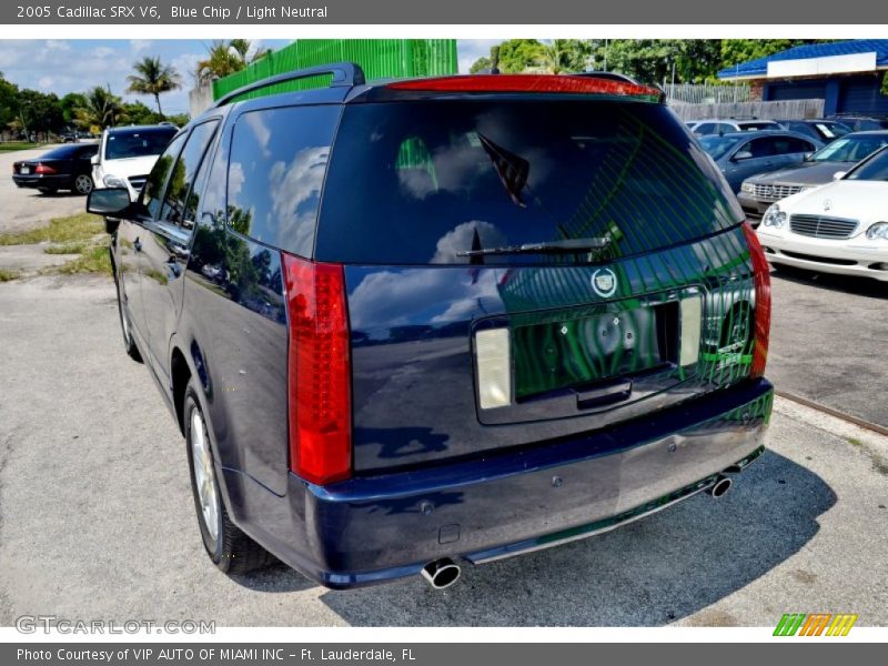 Blue Chip / Light Neutral 2005 Cadillac SRX V6