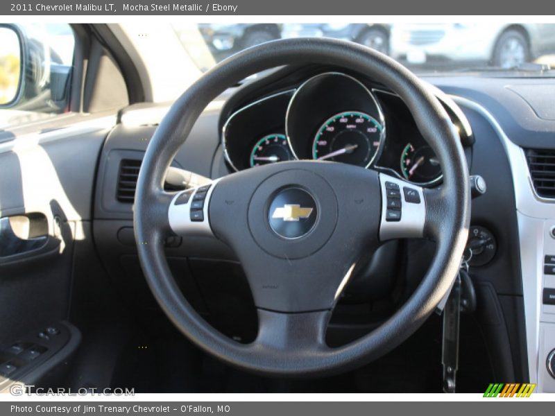 Mocha Steel Metallic / Ebony 2011 Chevrolet Malibu LT
