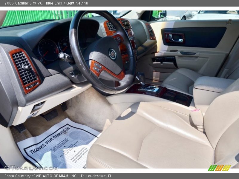 Blue Chip / Light Neutral 2005 Cadillac SRX V6