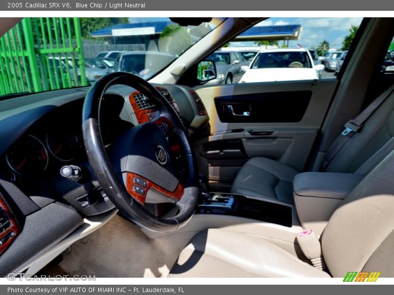 Blue Chip / Light Neutral 2005 Cadillac SRX V6