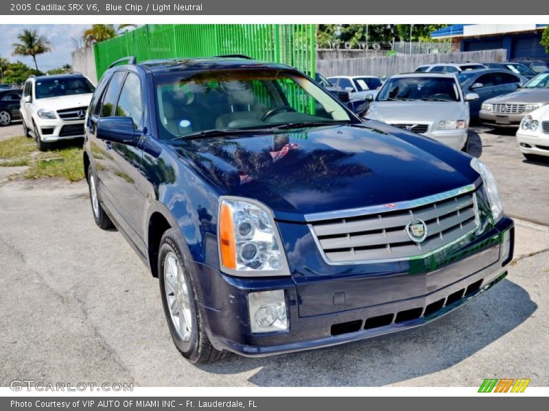 Blue Chip / Light Neutral 2005 Cadillac SRX V6
