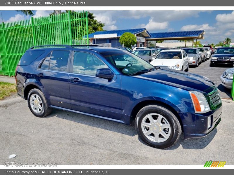 Blue Chip / Light Neutral 2005 Cadillac SRX V6