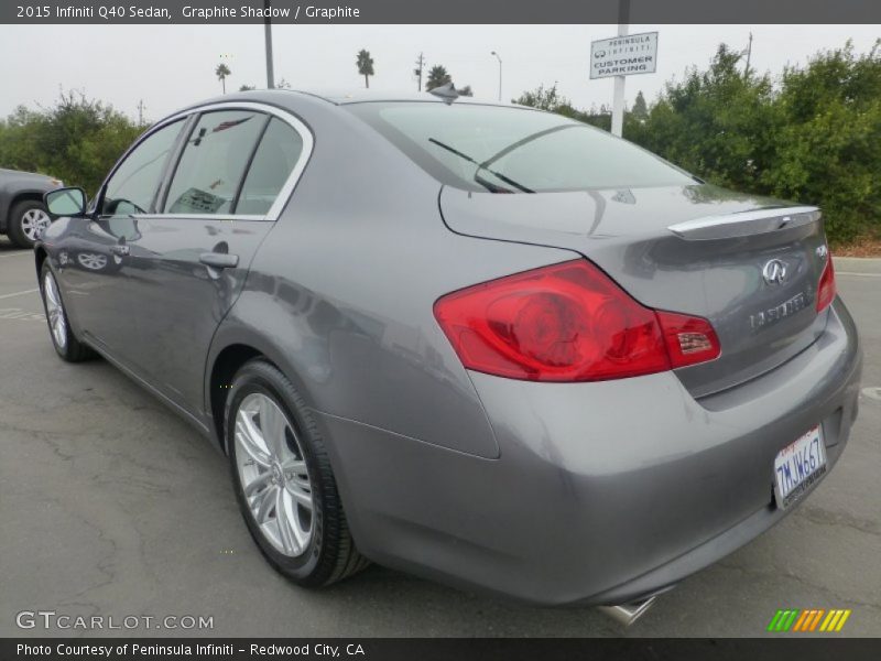 Graphite Shadow / Graphite 2015 Infiniti Q40 Sedan