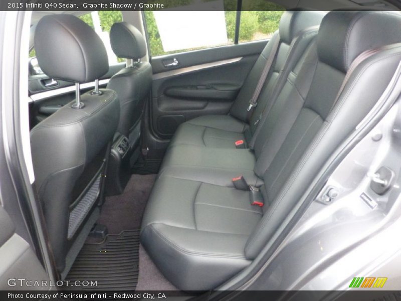 Graphite Shadow / Graphite 2015 Infiniti Q40 Sedan