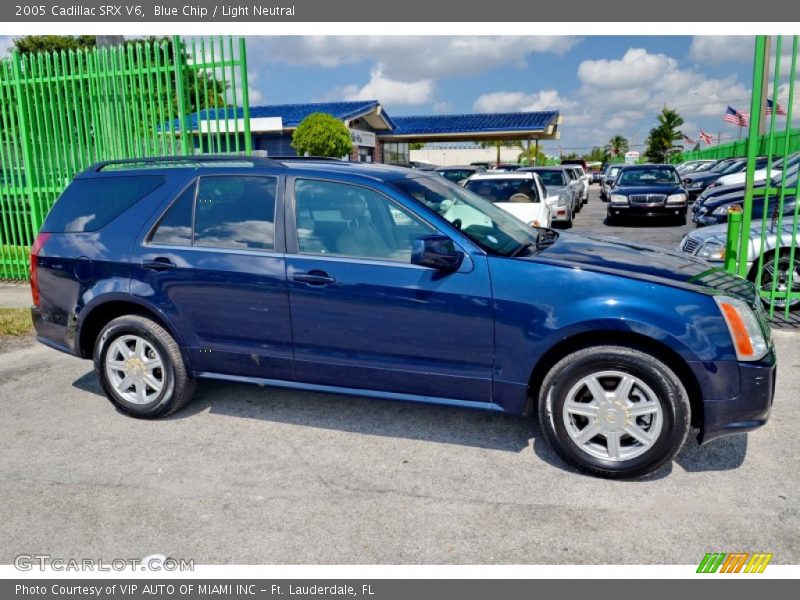 Blue Chip / Light Neutral 2005 Cadillac SRX V6