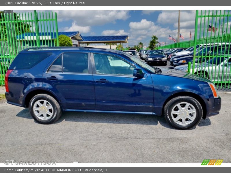 Blue Chip / Light Neutral 2005 Cadillac SRX V6