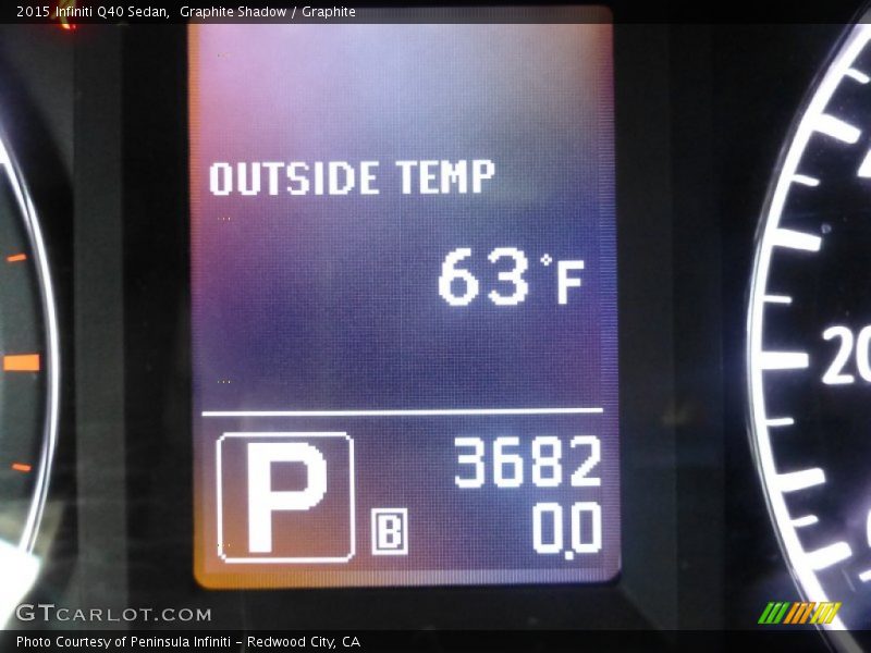 Graphite Shadow / Graphite 2015 Infiniti Q40 Sedan