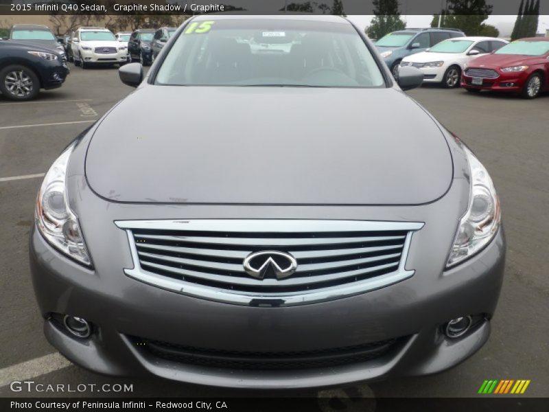 Graphite Shadow / Graphite 2015 Infiniti Q40 Sedan