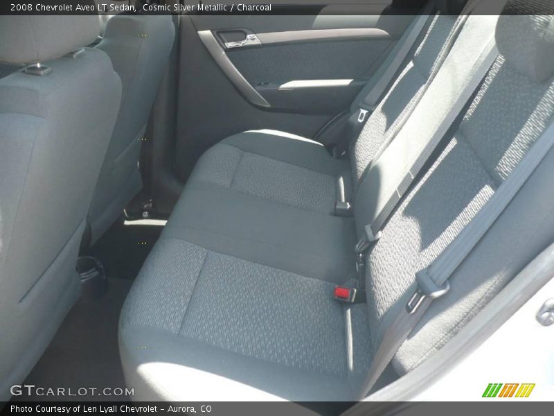 Cosmic Silver Metallic / Charcoal 2008 Chevrolet Aveo LT Sedan