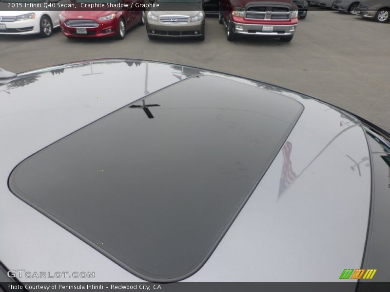Graphite Shadow / Graphite 2015 Infiniti Q40 Sedan