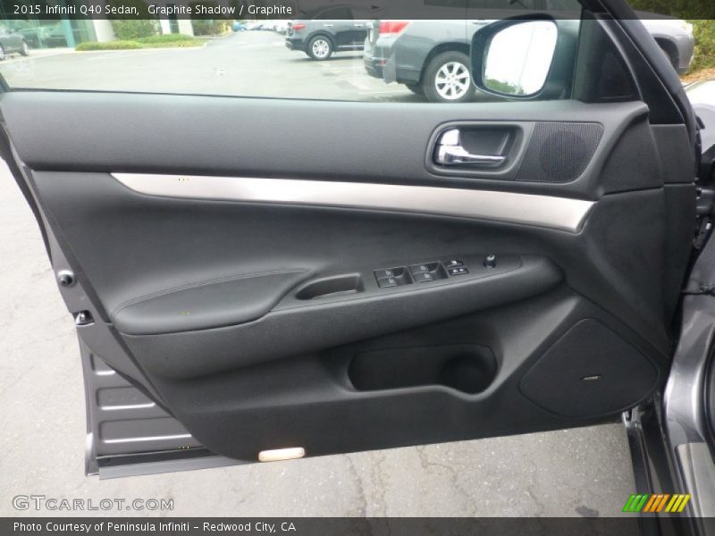 Graphite Shadow / Graphite 2015 Infiniti Q40 Sedan