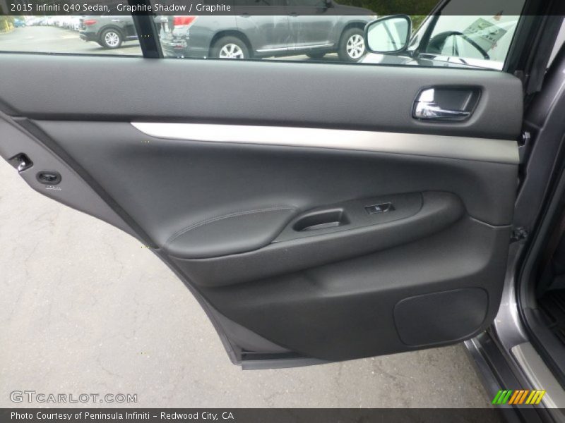 Graphite Shadow / Graphite 2015 Infiniti Q40 Sedan