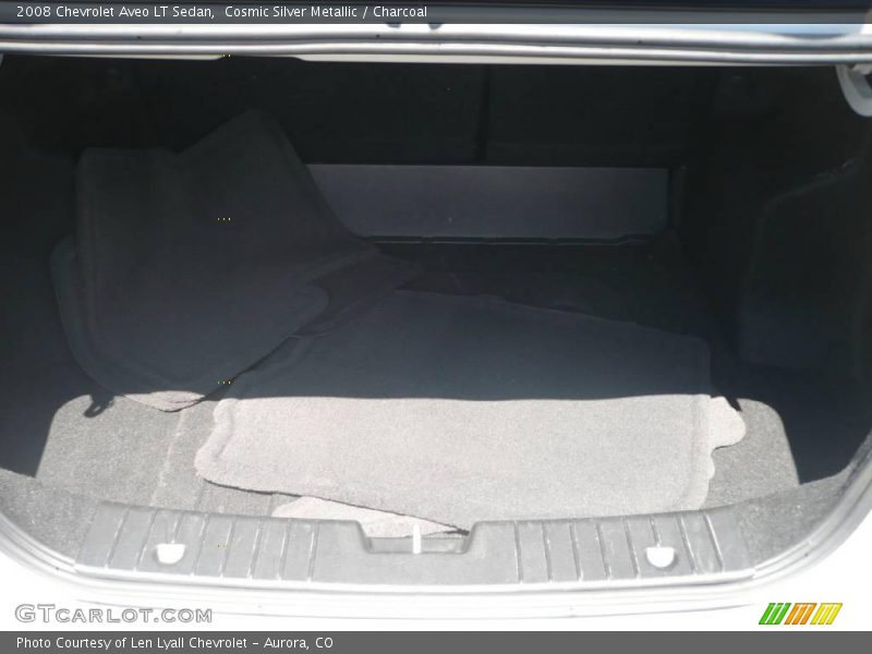 Cosmic Silver Metallic / Charcoal 2008 Chevrolet Aveo LT Sedan