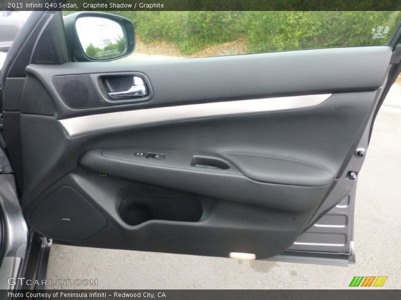 Graphite Shadow / Graphite 2015 Infiniti Q40 Sedan