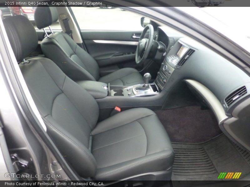 Graphite Shadow / Graphite 2015 Infiniti Q40 Sedan
