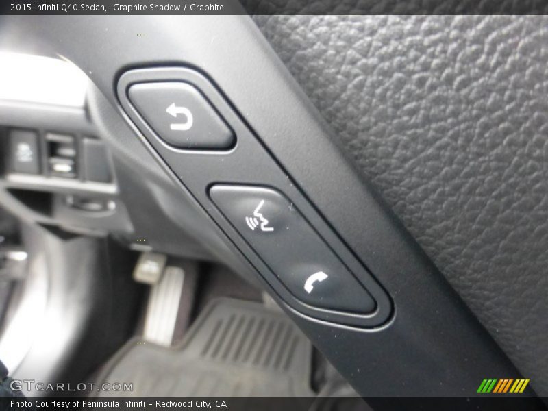 Graphite Shadow / Graphite 2015 Infiniti Q40 Sedan