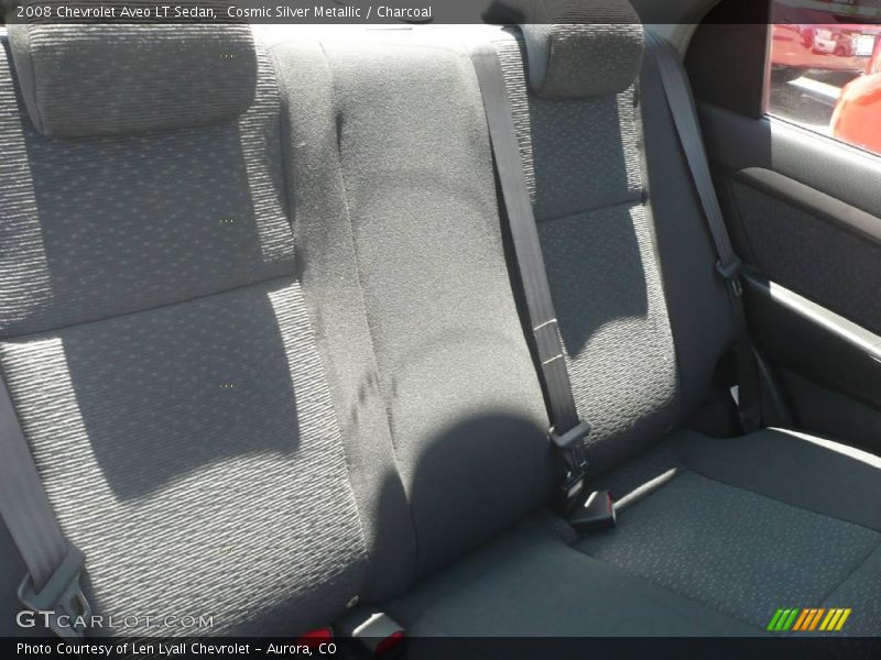 Cosmic Silver Metallic / Charcoal 2008 Chevrolet Aveo LT Sedan