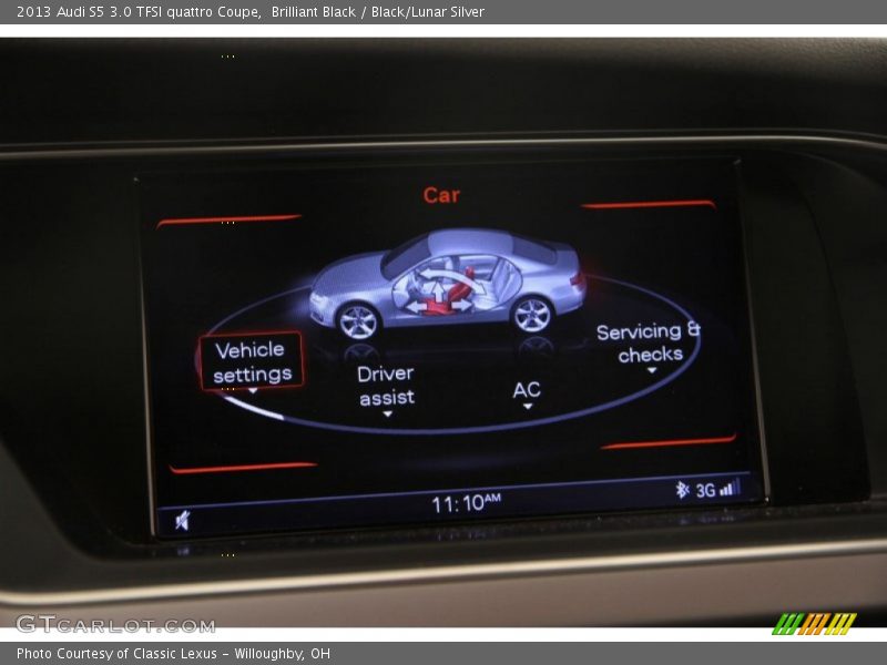 Brilliant Black / Black/Lunar Silver 2013 Audi S5 3.0 TFSI quattro Coupe