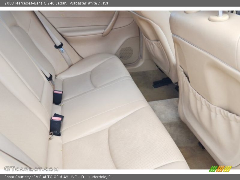 Alabaster White / Java 2003 Mercedes-Benz C 240 Sedan
