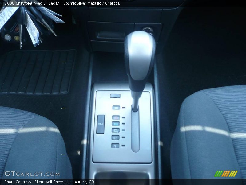 Cosmic Silver Metallic / Charcoal 2008 Chevrolet Aveo LT Sedan