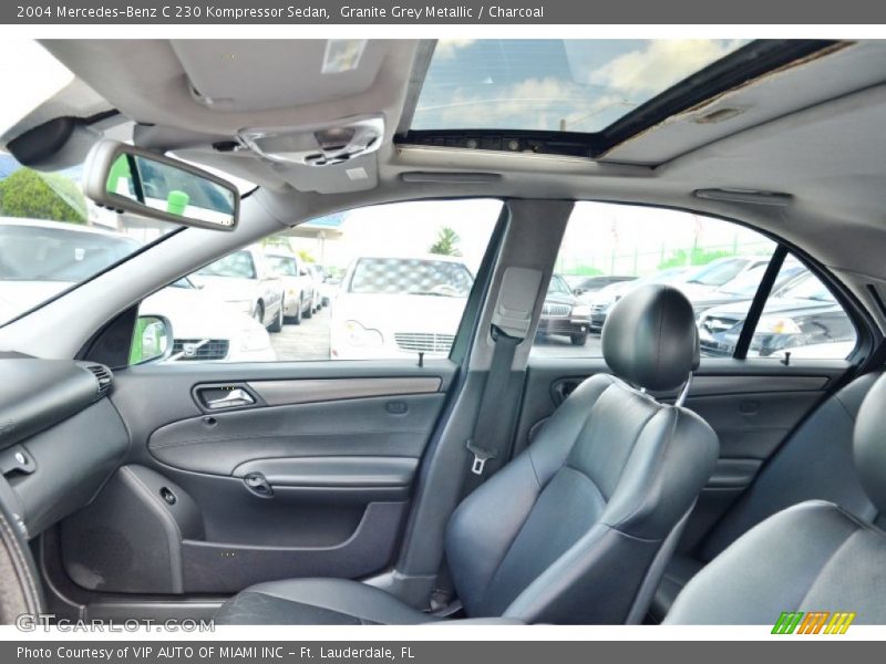 Granite Grey Metallic / Charcoal 2004 Mercedes-Benz C 230 Kompressor Sedan