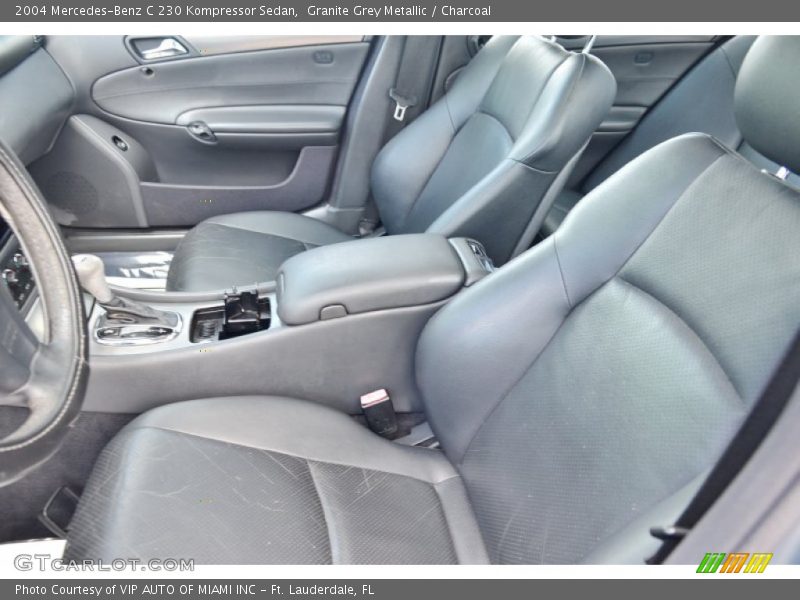 Granite Grey Metallic / Charcoal 2004 Mercedes-Benz C 230 Kompressor Sedan