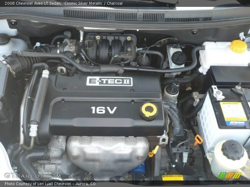 Cosmic Silver Metallic / Charcoal 2008 Chevrolet Aveo LT Sedan