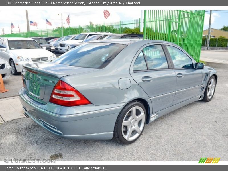 Granite Grey Metallic / Charcoal 2004 Mercedes-Benz C 230 Kompressor Sedan