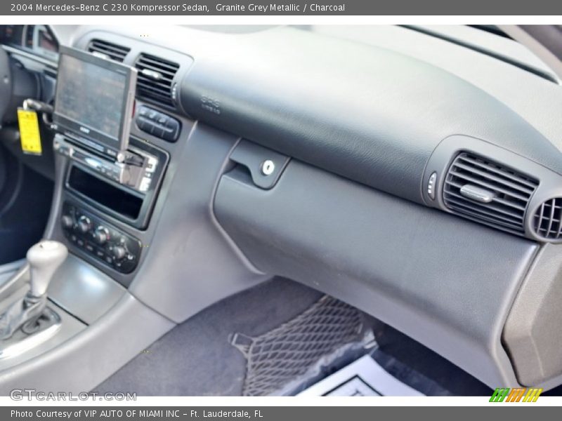 Granite Grey Metallic / Charcoal 2004 Mercedes-Benz C 230 Kompressor Sedan