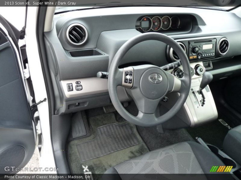 Super White / Dark Gray 2013 Scion xB