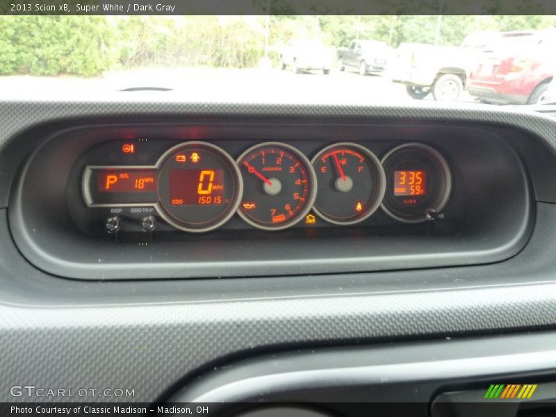 Super White / Dark Gray 2013 Scion xB