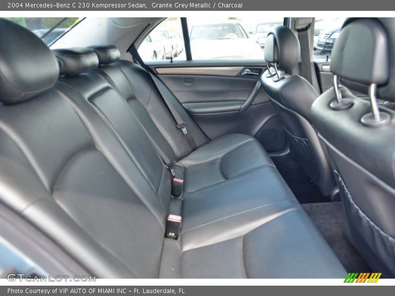 Granite Grey Metallic / Charcoal 2004 Mercedes-Benz C 230 Kompressor Sedan
