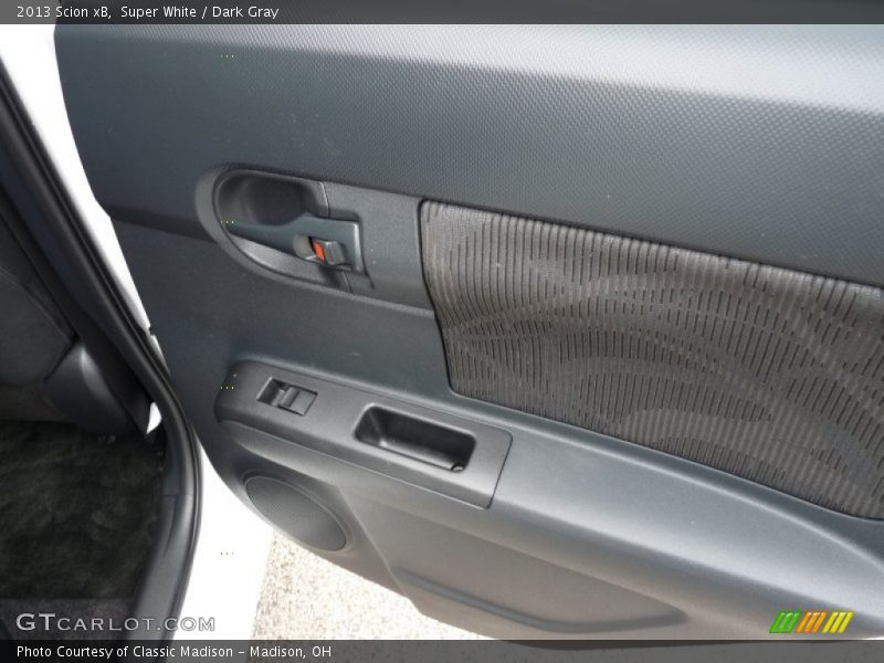 Super White / Dark Gray 2013 Scion xB