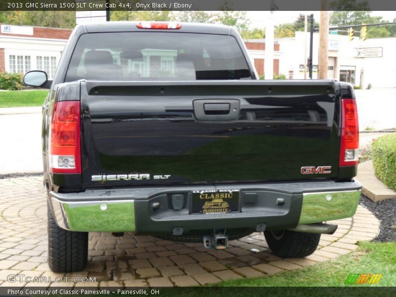 Onyx Black / Ebony 2013 GMC Sierra 1500 SLT Crew Cab 4x4